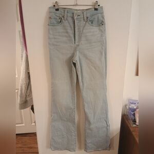 Levi's Ribcage Bootcut Light Wash 29 Long